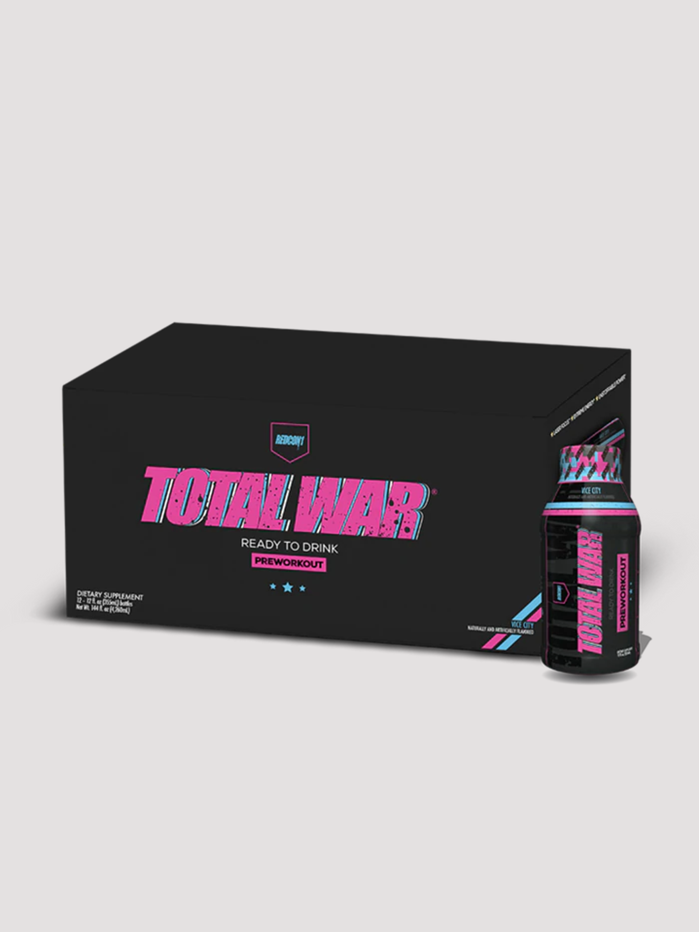 Total War RTD 12 Pack-Drinks & RTDs-Redcon1-Vice City-Club Bunker